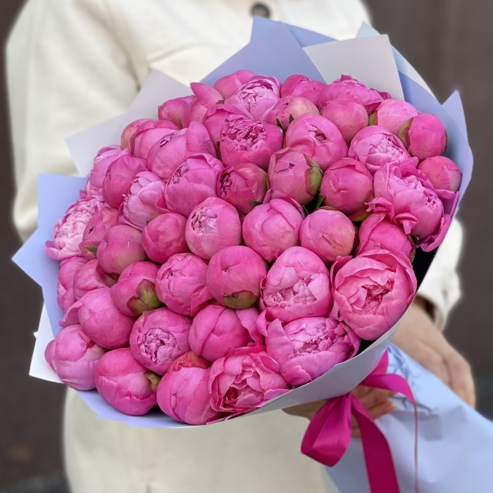 51 розовый пион Флеминг